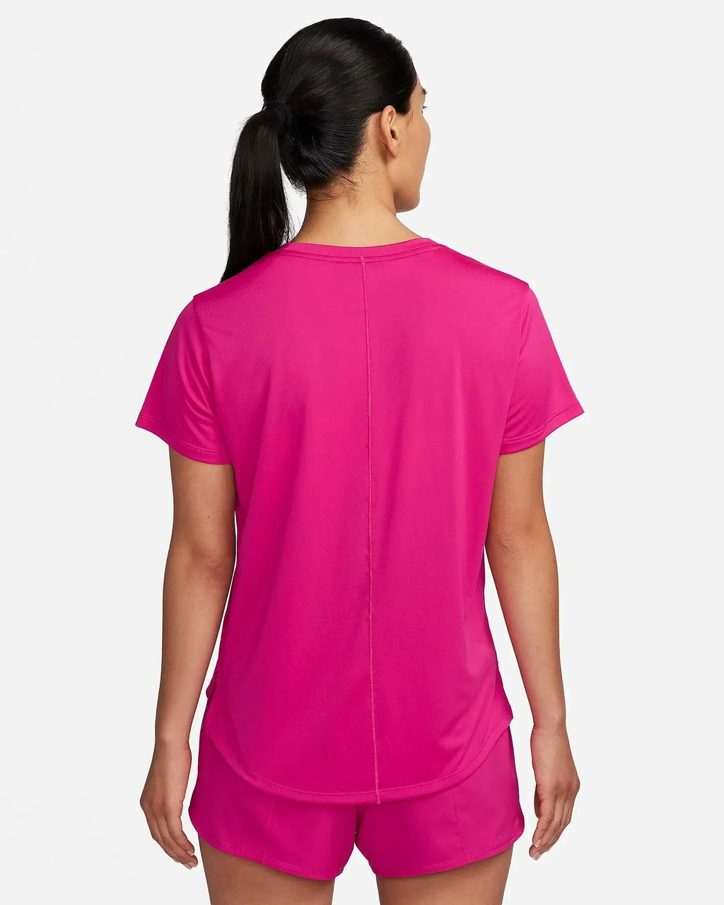 Nike Dri-FIT Swoosh SS Women's - Fireberry