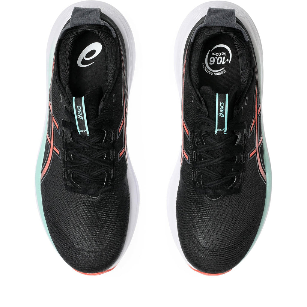 Asics Gel-Nimbus 27 Men's - Black/Coral Reef