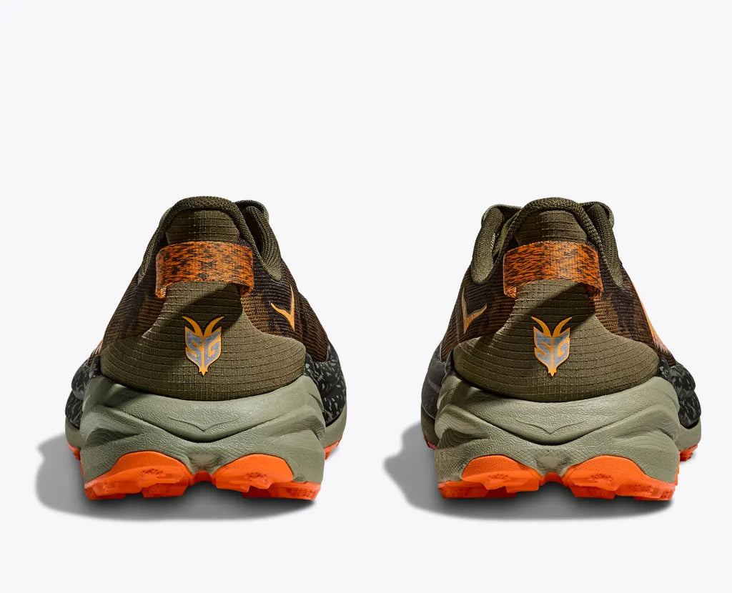 Hoka Speedgoat 6 Wide Men's - Antique olive / Squash