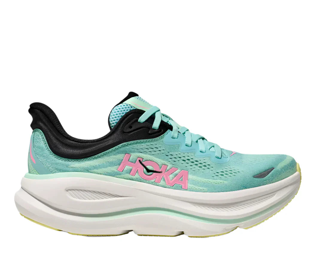 Hoka Bondi 9 Women's - Blue Spark / Mint Fluorite