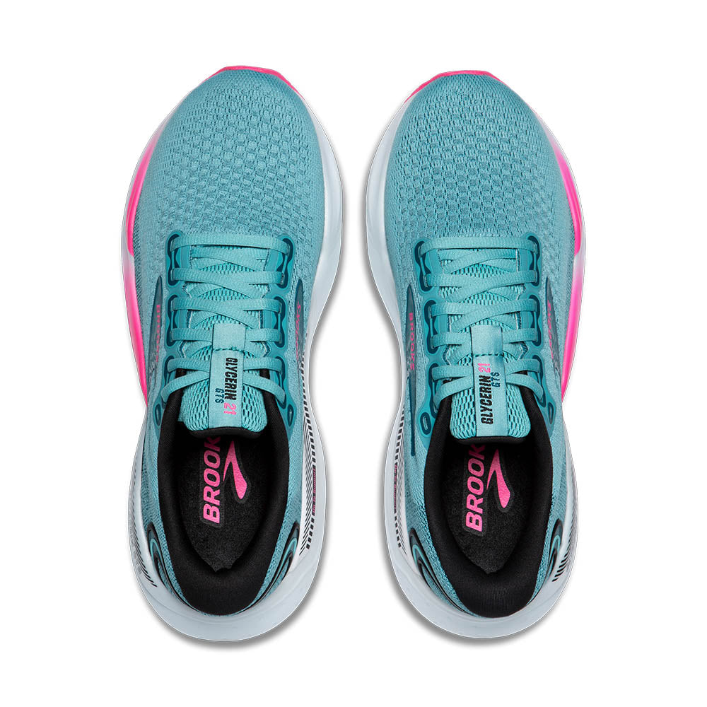 Brooks Glycerin GTS 21 Women's - Moroccan Blue/Aqua/Pink