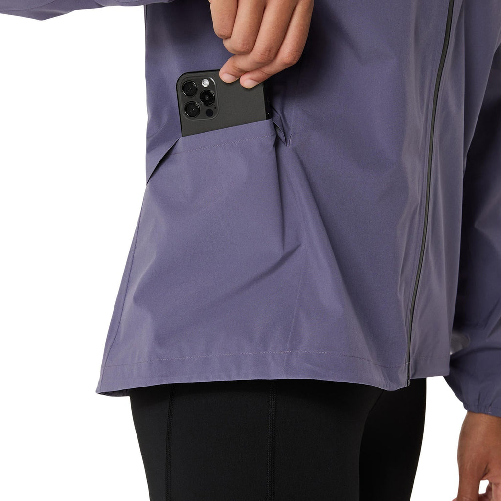Asics Metarun Waterproof Jacket Women's - Greyish Purple