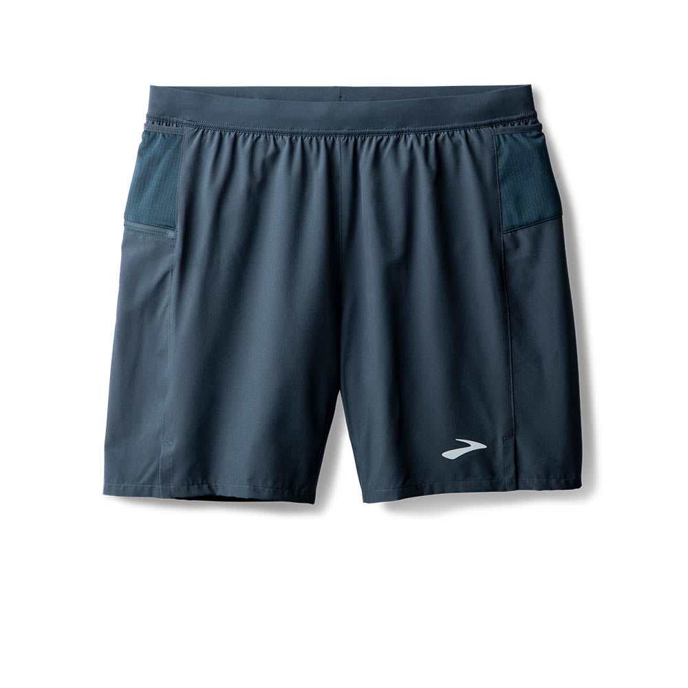 Brooks Journey 7" 2-in-1 Shorts Blue Slate