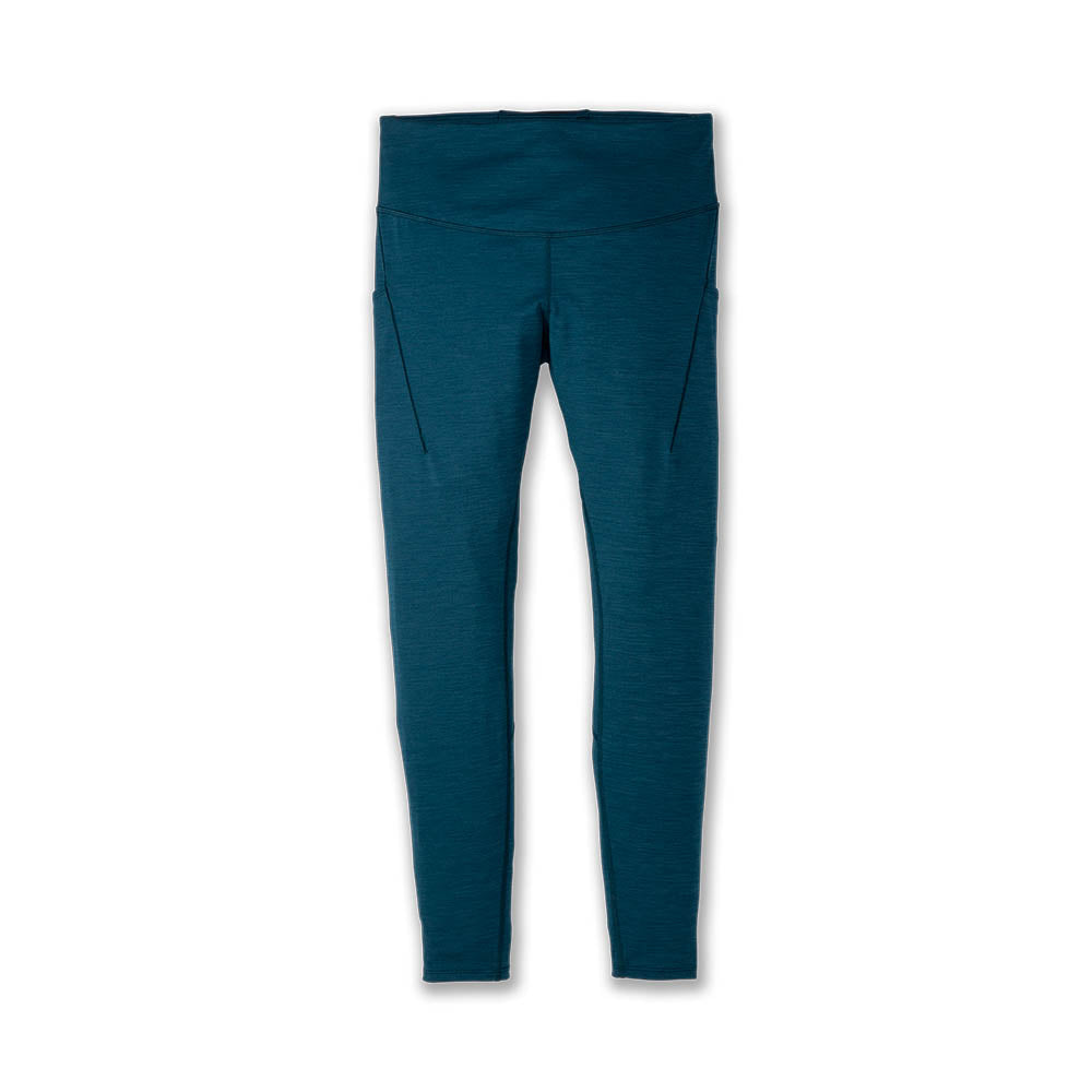 Brooks Spark Tights Htr- Ocean Drive