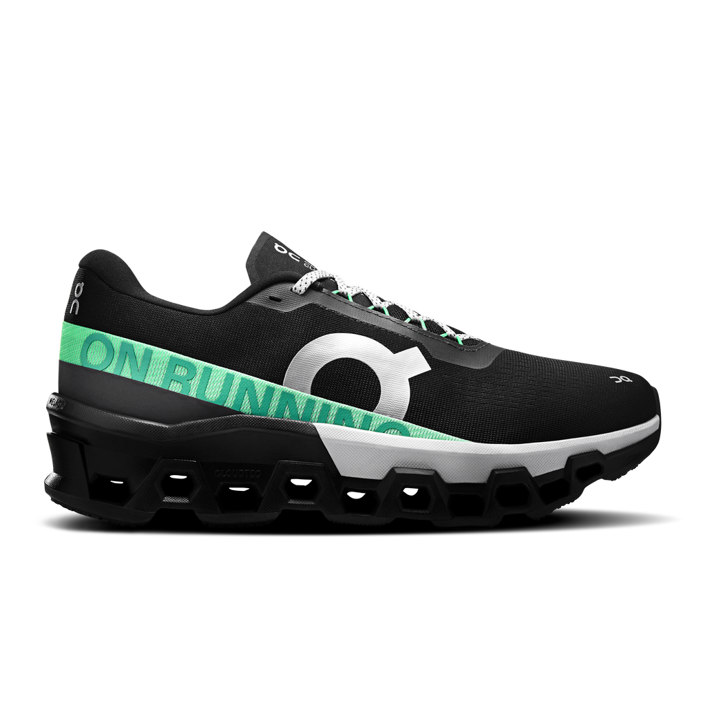On Men's Cloud Monster 2 Black Glacier