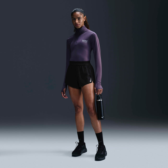 Nike Dri-FIT Pacer 1/4-Zip Sweatshirt  Women's - Dark Raisin