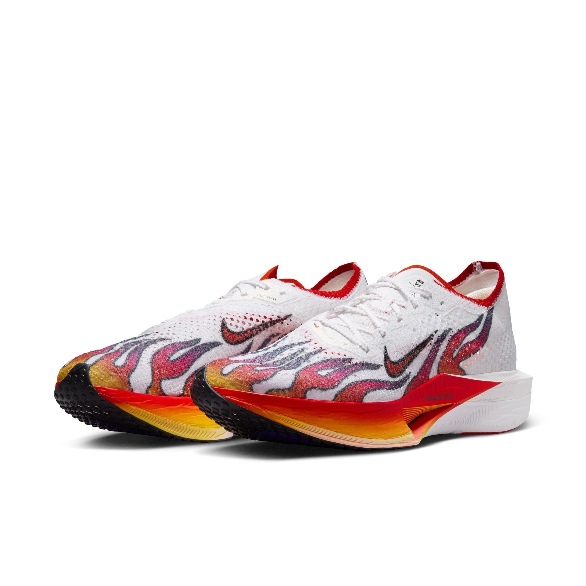 Nike Vaporfly 3 Men's Road Running Shoes - White/Black/University Red/Habanero Red