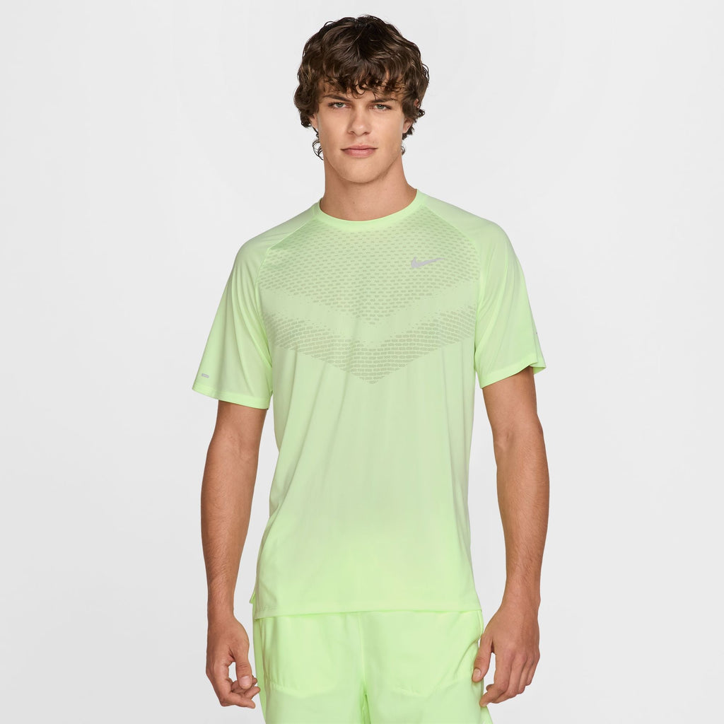 Nike Stride Men's Dri-FIT ADV Short-Sleeve Running Top - Barely Volt