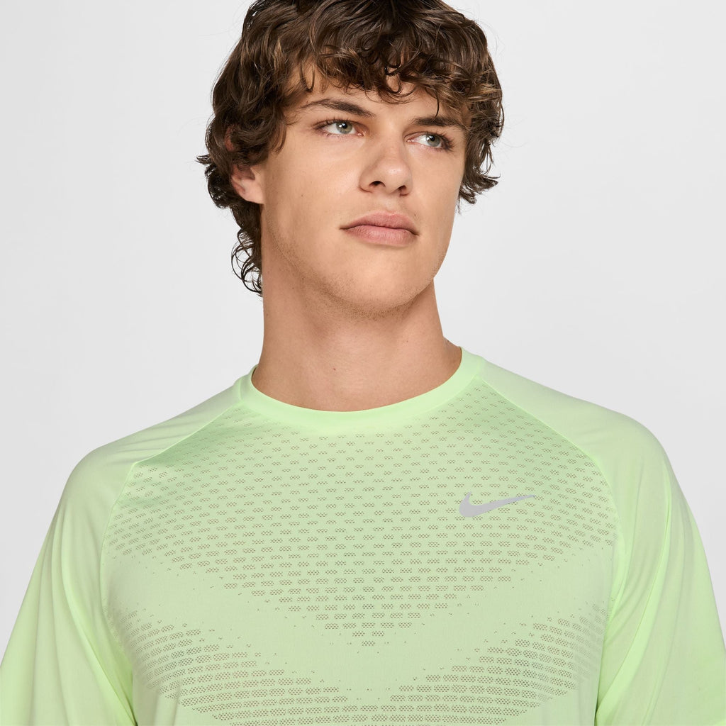 Nike Stride Men's Dri-FIT ADV Short-Sleeve Running Top - Barely Volt