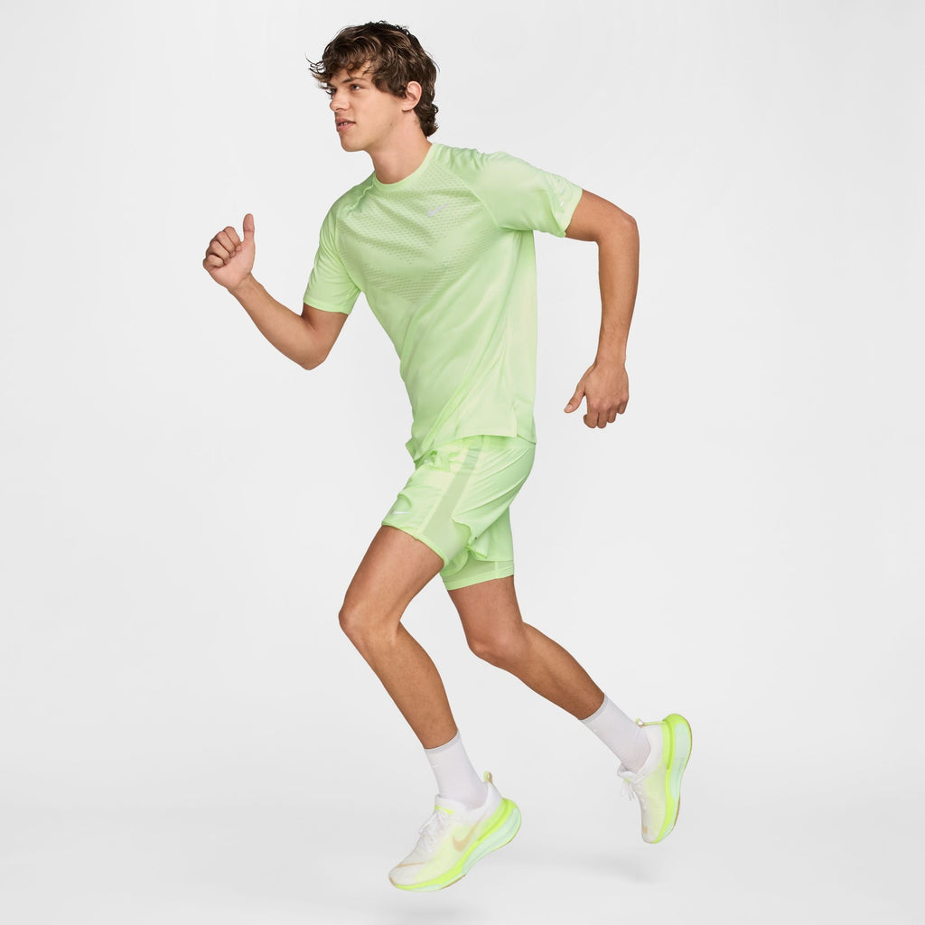 Nike Stride Men's Dri-FIT ADV Short-Sleeve Running Top - Barely Volt