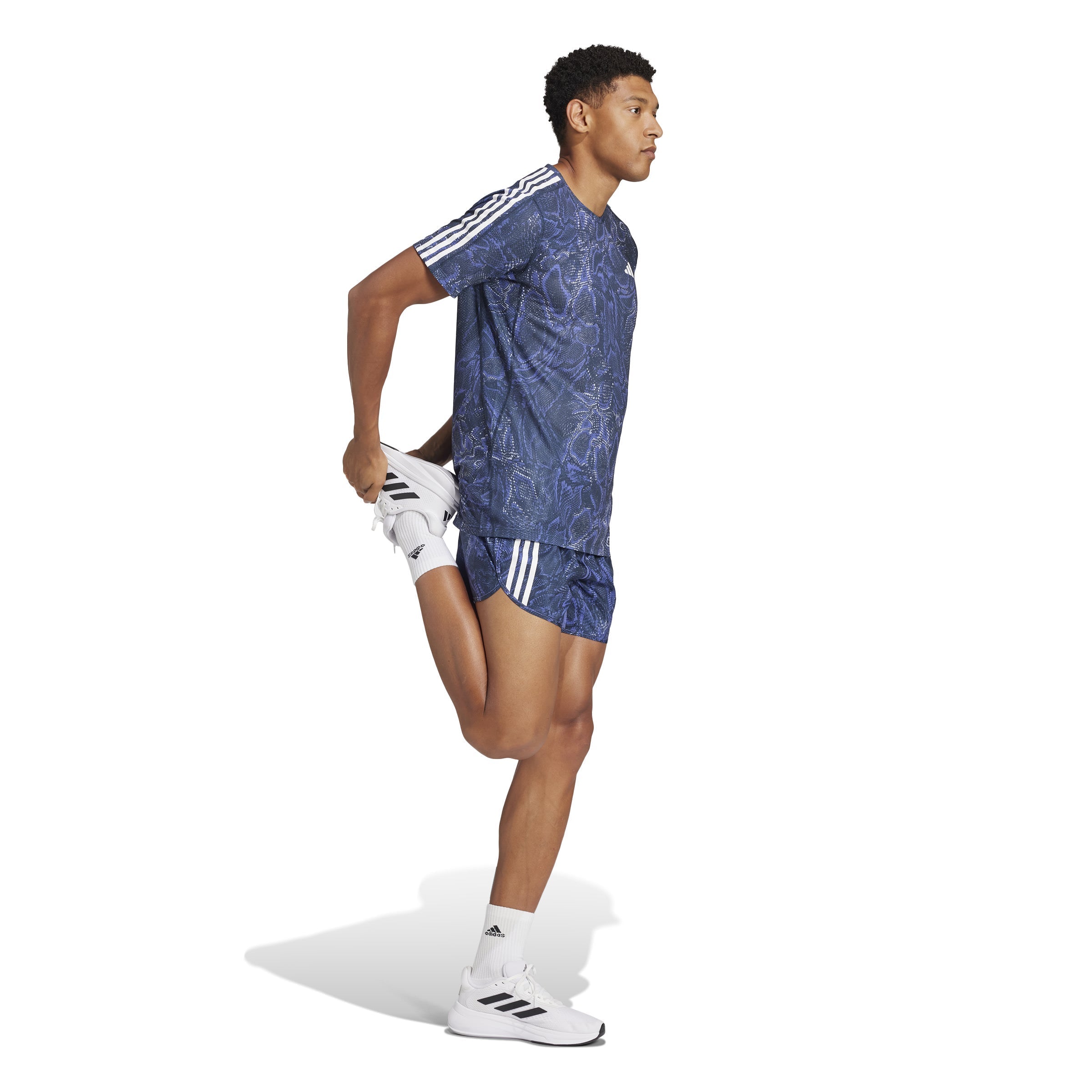 Adidas OTR Aero ready Tee - Semi Cobalt Blue