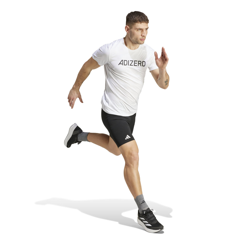 Adidas Adizero Essential Short Running Tights Men's - Black