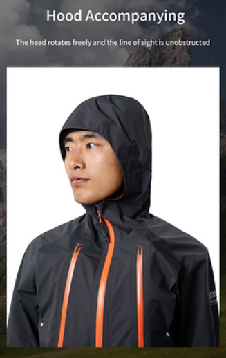 Aonijie Interchange Waterproof Jacket - Black