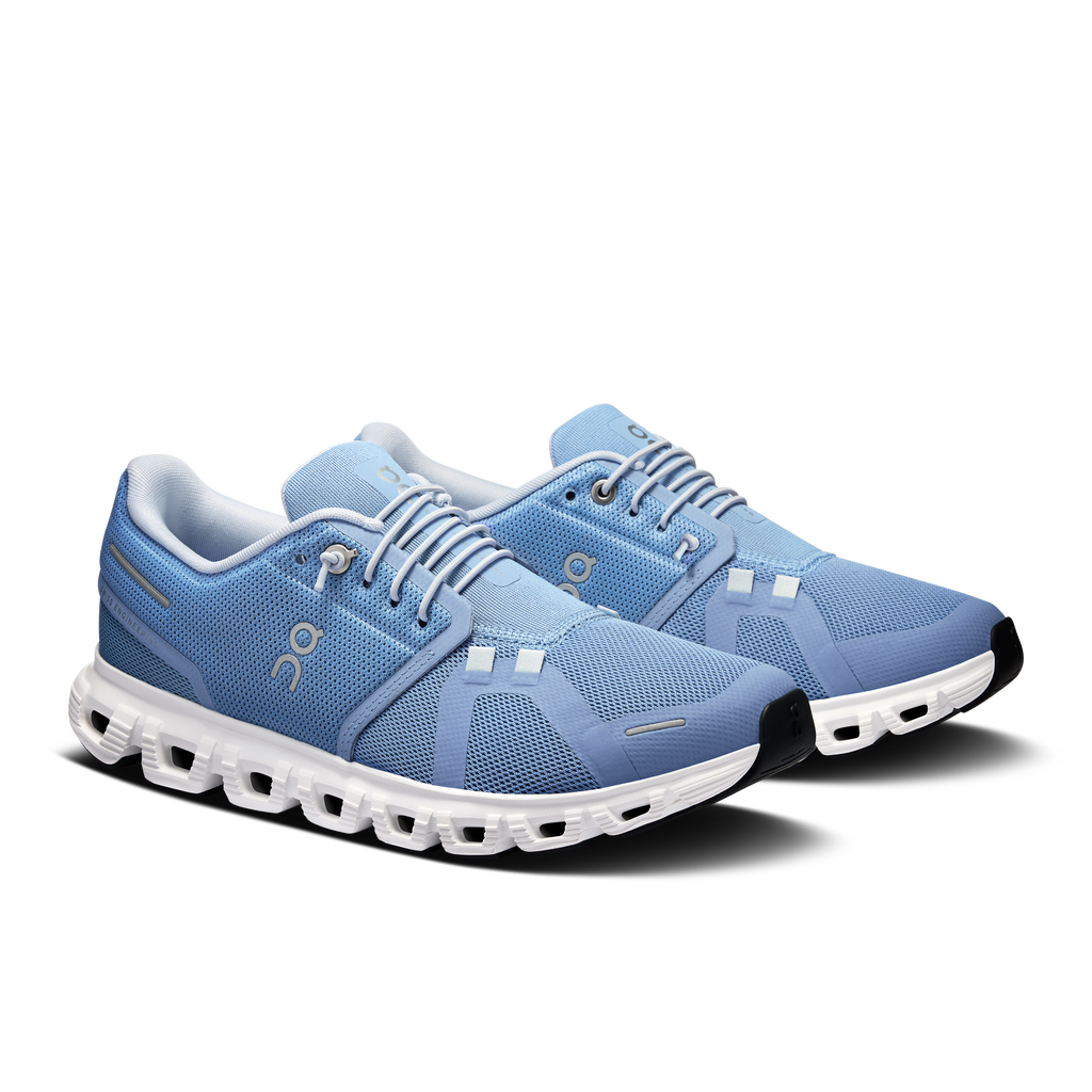 On Women's Cloud 6 Chambray White