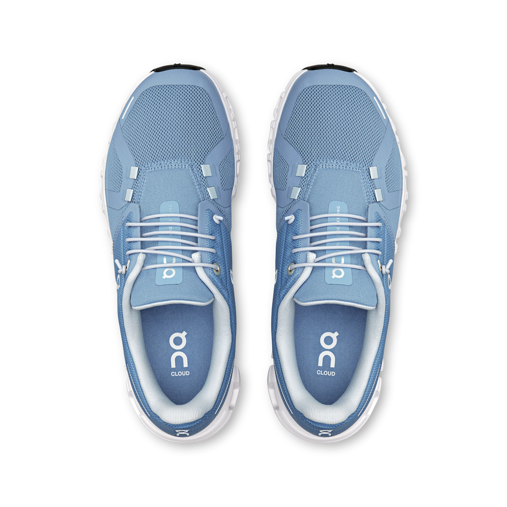 On Women's Cloud 6 Chambray White