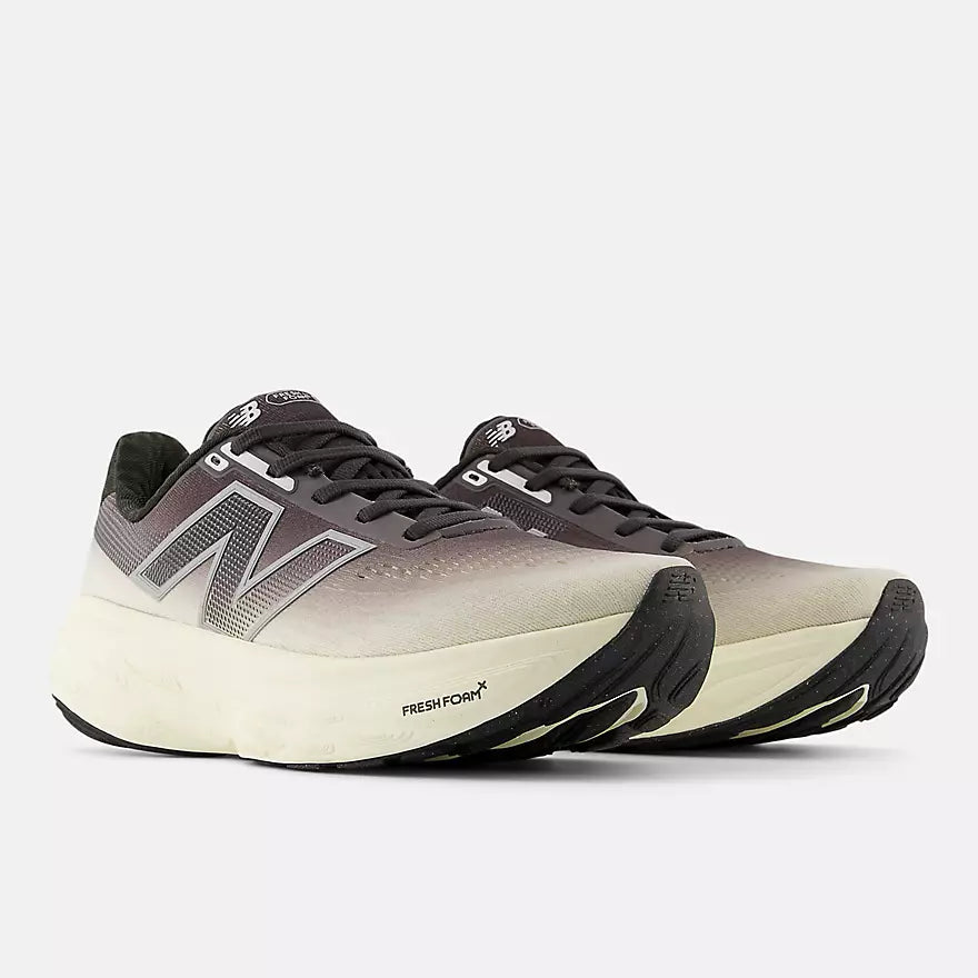 New Balance Fresh Foam X 1080v14 Wide (D) Women's - Black Cement/Angora/Silver Metallic