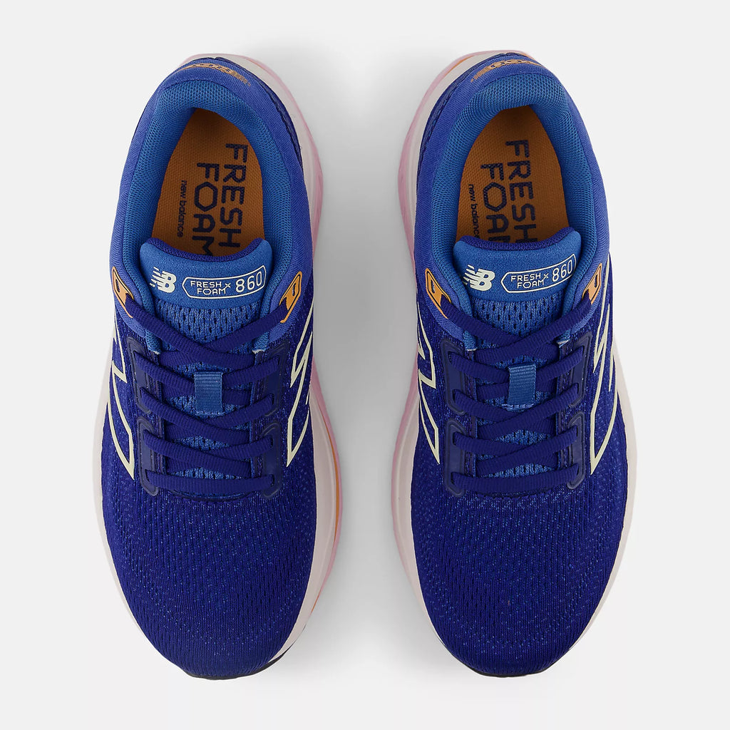 New Balance Fresh Foam X 860v14 Wide Women's - Inkwell/Calcium/Washed Pink